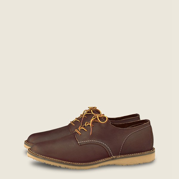 Red Wing Oxford Hombre Marrom - Weekender – Rough & Tough Cuero - 463-LVQOZI